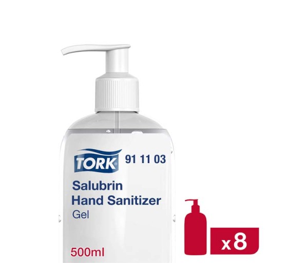 TORK® Feuchtigkeitsspendendes Salubrin Händedesinfektionsgel