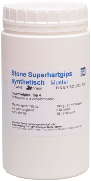 Stone Superhartgips synthetisch