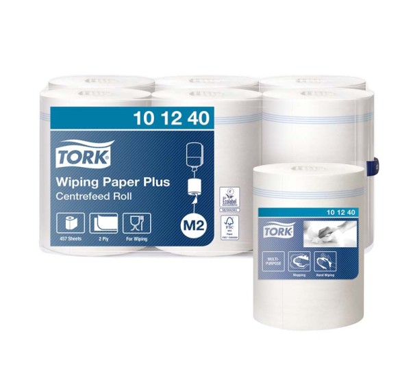 TORK® starke Mehrzweck Papierwischtücher M1/M2 System