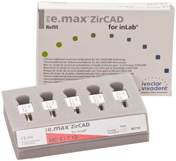 IPS e.max ZirCAD for inLab