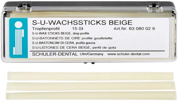 S-U-Wachssticks beige