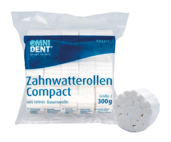 Zahnwatterollen Compact