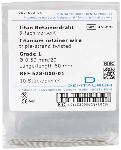 Titan Retainerdraht