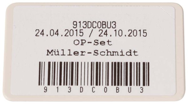 MELAstore-Box Barcode-Schilder