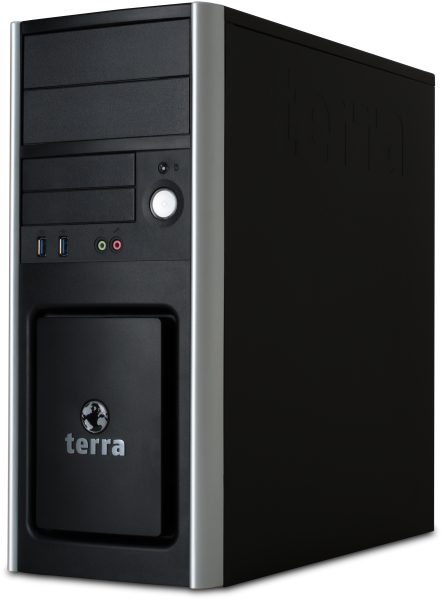 Terra PC-Businesss 5000 Silent - Midi Tower - i3 / 8 GB / 250 GB