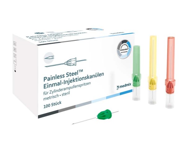 Painless Steel® Einmal-Injektionskanülen