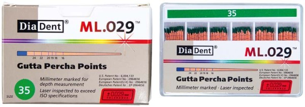 DiaDent® ML.029™ Gutta Percha Points